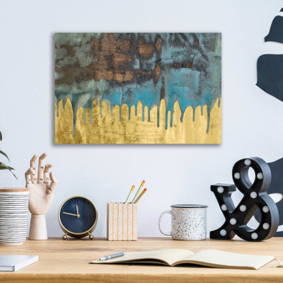 «Aquafer I» par Renee W Stramel, art mural en verre acrylique