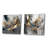 Abstract Shapes And Infinity Lines I - Abstract Shapes Wall Art Living Room Set Of 2-974433246-974433247