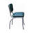 Retro Home Upholstered Tufted Back Dining Chair-16547180