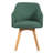 Fegan Swivel Linen Upholstered Back Side Chair-879140303-910379908