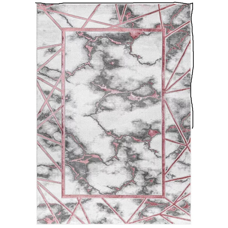 Abstract Area Rug, Rectangle 120 x 170 cm