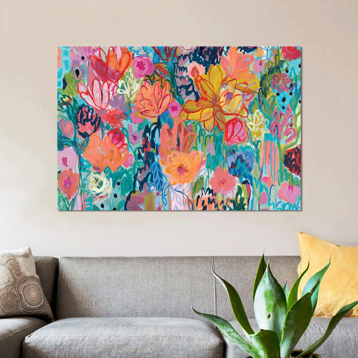 «Expiration II», impression sur toile, H 26 po x l 40 po x P 1,5 po, Toile tendue, Pas de tapis