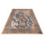 Tapis abstrait en polypropylène brun ou gris Quinetta, tapis contemporain - 5 x 8, 6 x 9-1655823965
