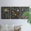 Planural Shift I - Ensemble de 3 peintures sur toile encadrées-1652407563-1652407575