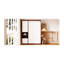 Armoire de lit simple blanche - Maximisez votre espace et votre confort avec l'option de sommeil très confortable,