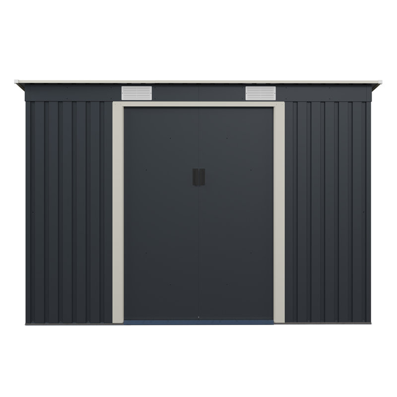  Metal Shed 8.6ft X 4ft
