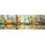 Reflections of a Colorful City - imprimé contemporain bleu-26392353-26392358