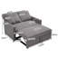 2 Seater Linen Sofa Bed