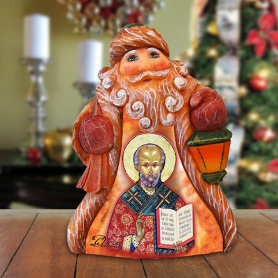 Derevo Tiny Tale Santa Angel Figurine
