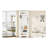 Minimalist Corner Hall Tree With Shoe Bench, Versatile Entryway Coat Rack With 4 Hooks, Corner Cabinet With Adjustable Shelf For Hallway, Living Room, White