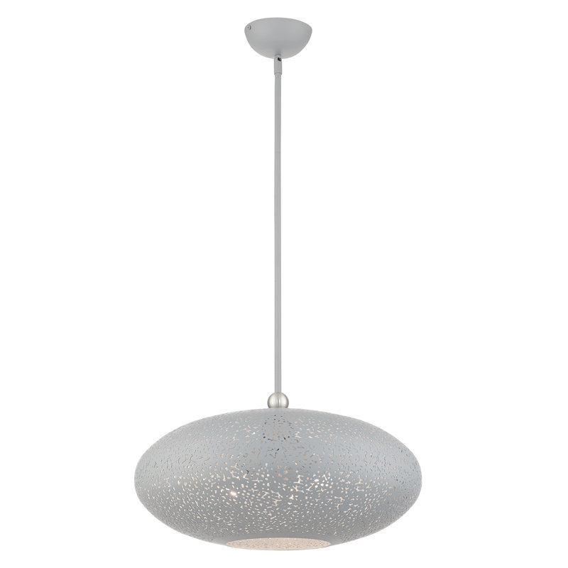 Bion - Light Bronze Pendant, 50.75"H x 20"W x 20"D, Nordic Gray