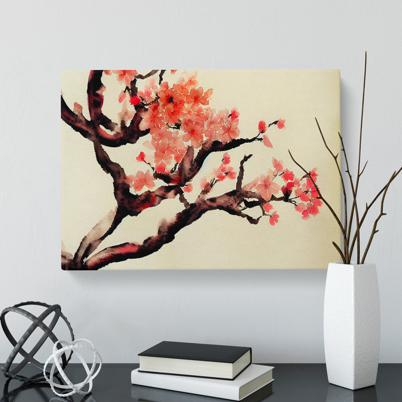 Cherry Blossom Flowers Vol.3 - Wrapped Canvas