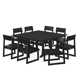 Edge Rectangular 8 - Person 59.5'' Long Dining Set