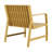 2-Piece Indoor/Outdoor Furniture Set 1 Chairs & 1 Coffee Tables Waterproof PP Material - Easy Assembly Patio Conversation Set