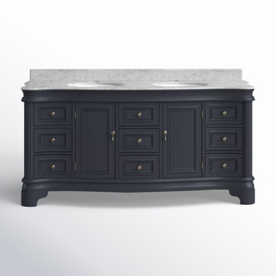 Twain 72" Double Bathroom Vanity Set