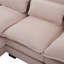 Canapé confortable en forme de U avec méridienne double, mousse à mémoire de forme et conception modulaire pour une expérience de salon relaxante-1200262336