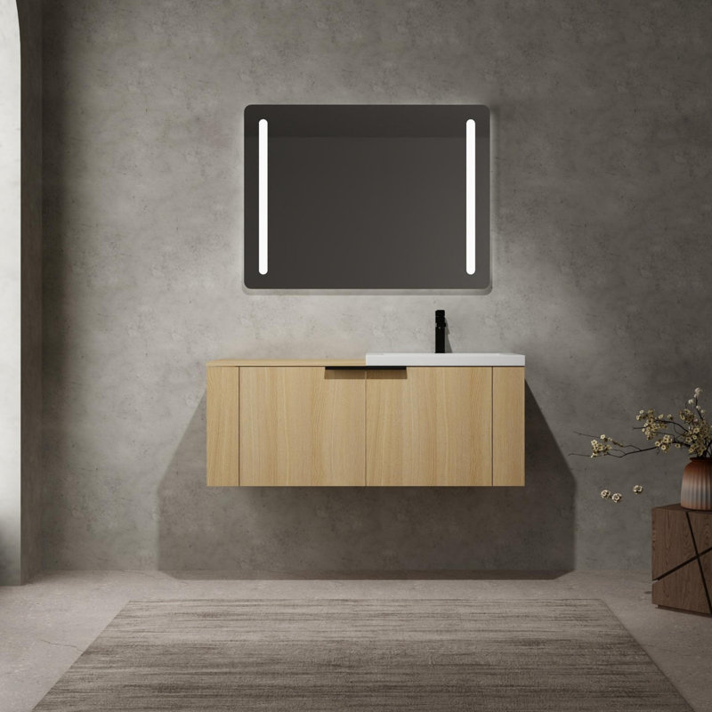 Ensemble de meuble-lavabo de salle de bain pour grand espace, ensemble d'armoires de salle de bain moderne, ensemble d'armoires de salle de bain