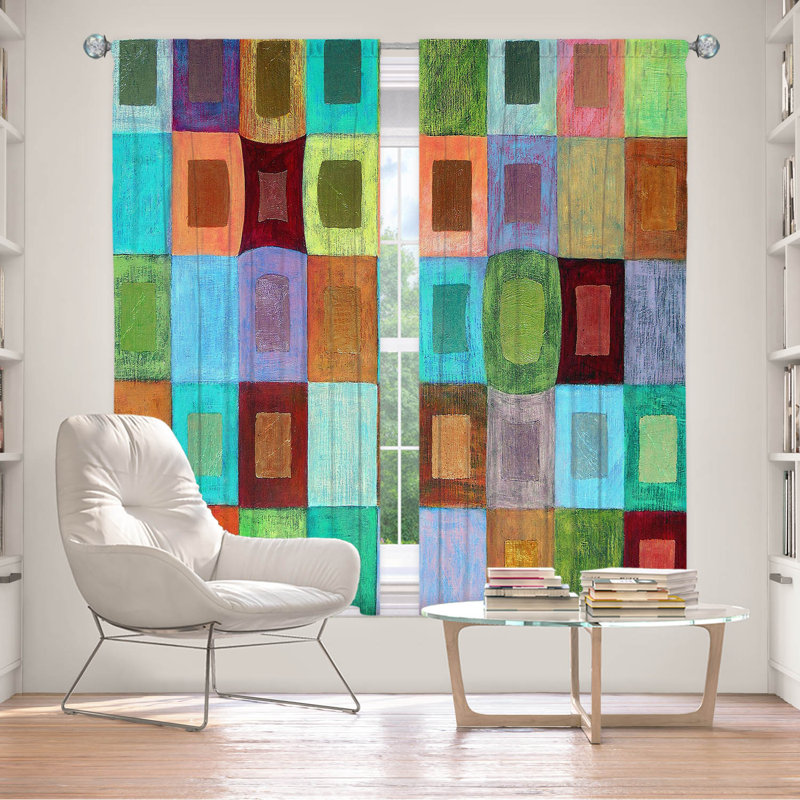 Fehrat Room Darkening Curtains / Drapes Pair, 40" W x 82" L