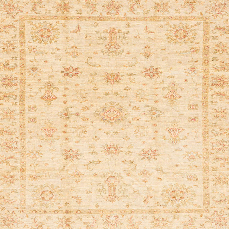 Tapis abstrait moderne 3433, Carré 8 pi