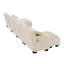 Canapé modulaire à combinaison libre, canapé en forme de U pour le salon, canapé confortable à 4 places avec 2 repose-pieds, chenille-1840277622-1840277620