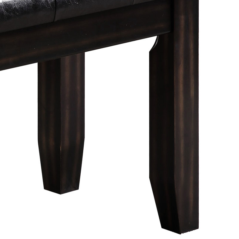 Bench With Tufted Cushion