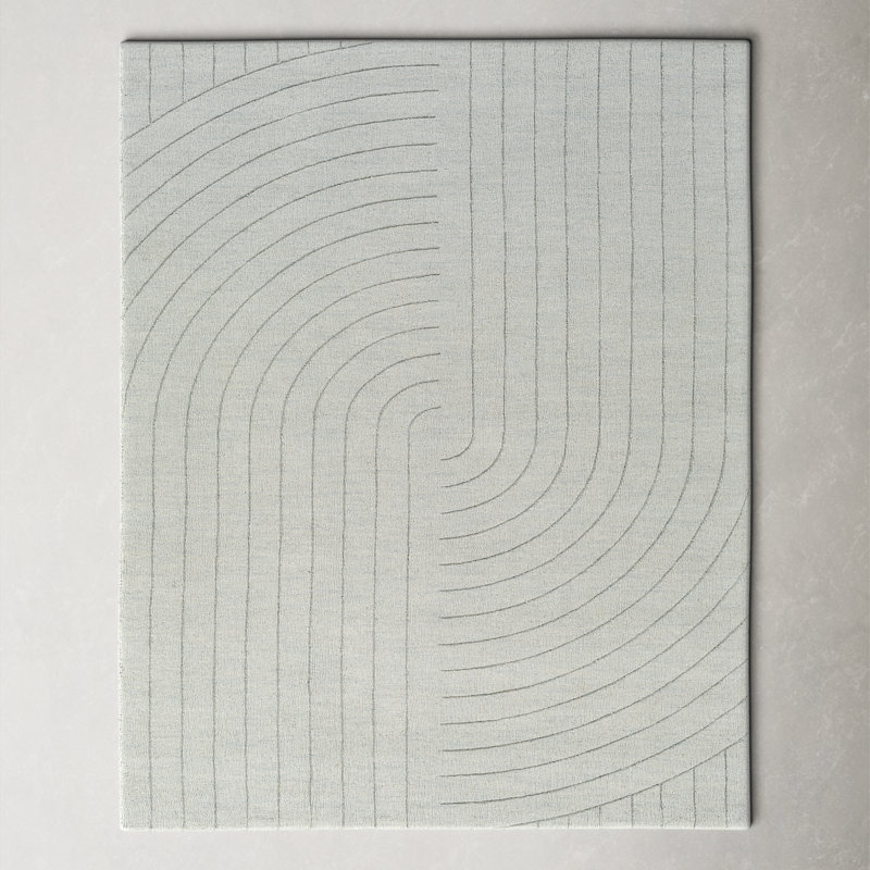Kolo Wool Geometric Indoor Rug, Rectangle 8' x 10'