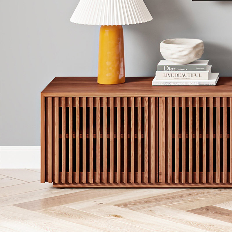 Hiramani Solid Wood TV Stand for TVs up to 88" | Wayfair