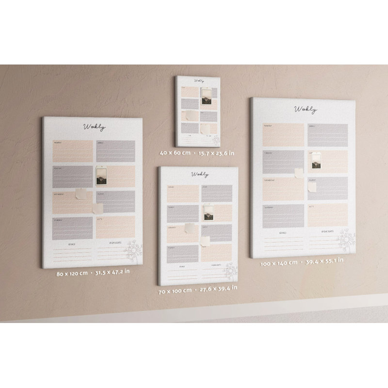 Mashea Cork Corkboard / Bulletin Board