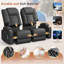 Causeuse inclinable électrique avec massage Zero-834867378