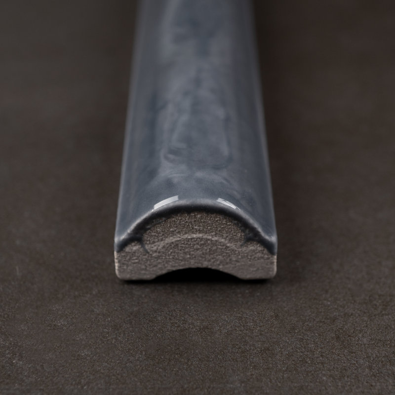Deep Blue Glossy Ceramic Pencil Liner Tile Trim