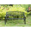 Banc de parc en acier Barty