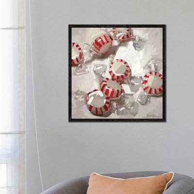 Peppermint Party 1 Piece Painting on Canvas