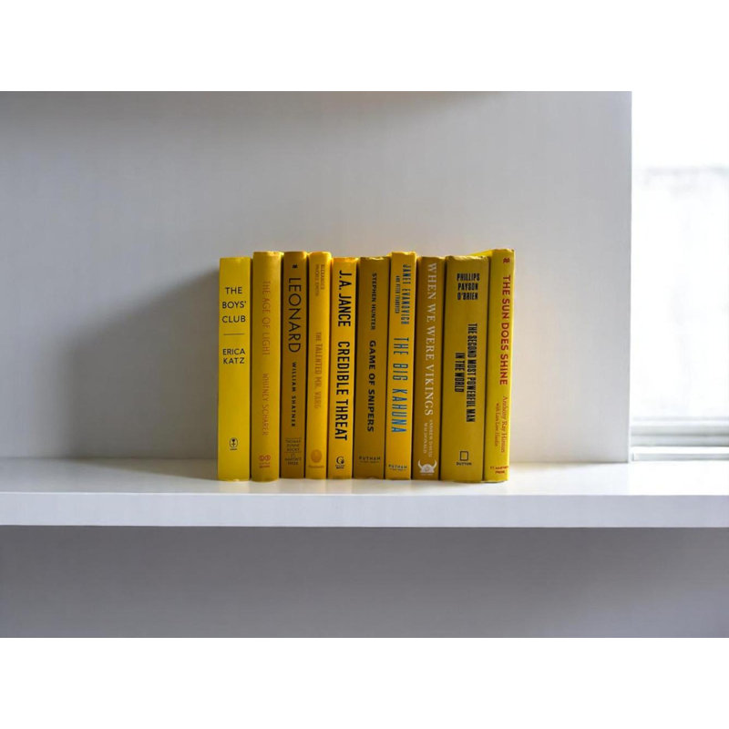 Livres décoratifs Sunshine (au pied)