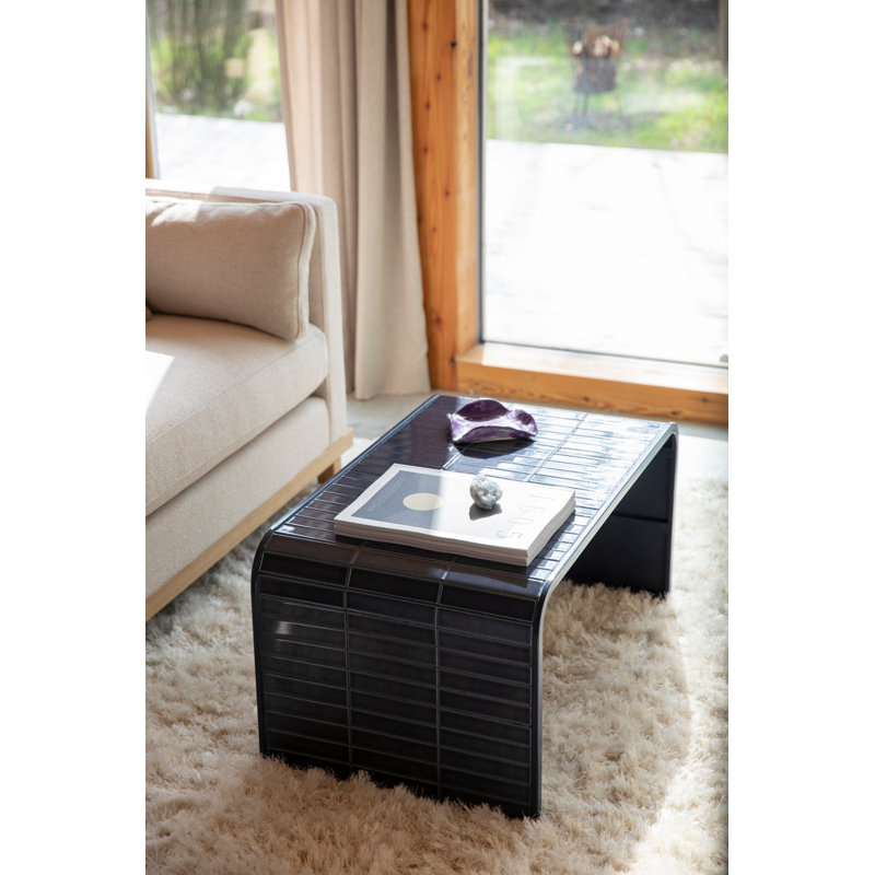 Table basse Tiles, Bleu