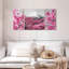 Mt. Fuji Sakuras Pop, reproduction d'art sur toile-972558330
