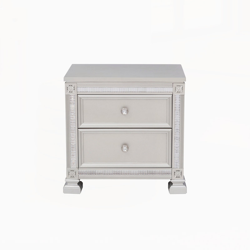 Table de chevet moderne avec tiroirs