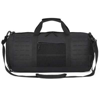 Tactical Duffle Bag 45L Gym Bag Duffle Molle Design & Shoe Compartment