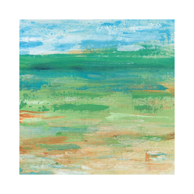 Spring Green Pasture I, 66.04 cm H x 66.04 cm W x 1.91 cm D, Canvas
