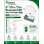 Luminaire encastré DEL ultramince intégré E2 Lighting 6 po Gen 1 avec batterie de secours, puissance et température de couleur sélectionnables