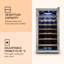Klarstein Single Zone 48cm Freestanding 26 Bottle