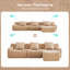 Canapé désossé, tissu en peluche de haute qualité à 3 places, conception antidérapante, conception épurée sans accoudoirs incurvés, chaise d'assemblage éponge haute densité 32D pour le salon, la chambre à coucher et le salon-1809841154