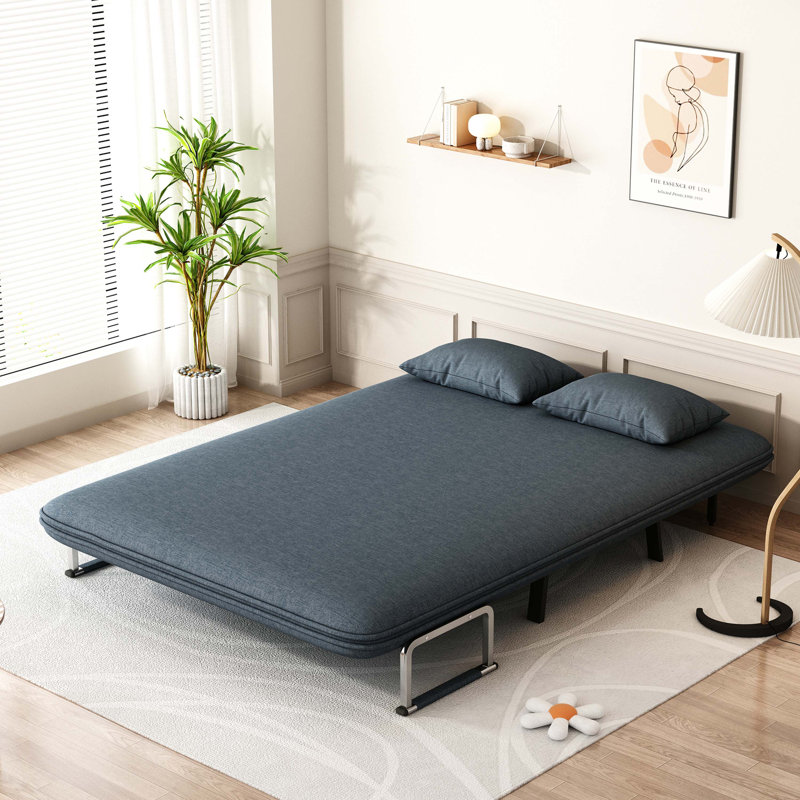 Flagstaff Sleeper, Dark Gray, 35.5" H x 55.1" W x 28.4" D