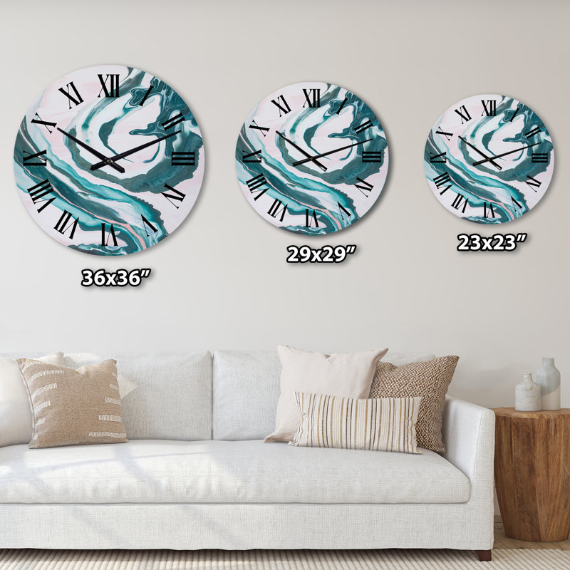 Horloge murale très grande, Moyen