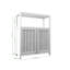 White Pantry Cabinet For Bathroom & Living Room - Versatile Storage Knickknacks