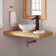 12.2” Solid Brass Single Lever Vessel Sink Faucet, High Arc Sink Faucet with Optional Drain Assembly