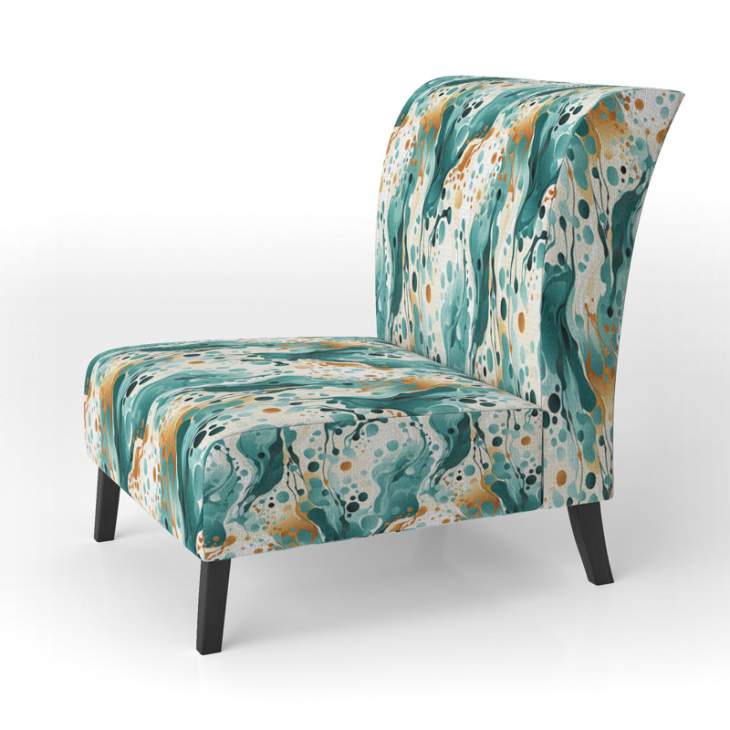 Fauteuil de chambre à accoudoirs moderne et contemporain Emerald