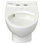 Toilette suspendue murale allongée à l’eau 1,28 gpf (siège non inclus) Glenwall