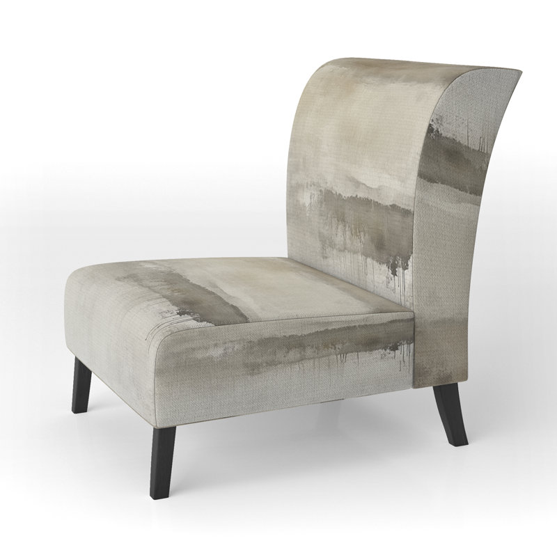 Fauteuil de chambre Abstract Minimalisme, Slipper Armless