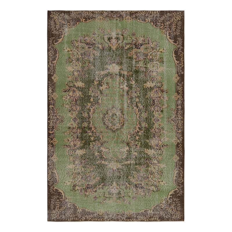 One-of-a-Kind 5'10" X 9'2" Hand Knotted Area Rug