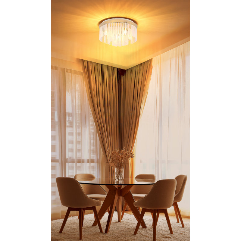 Glass Flush Mount